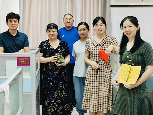 生物科组的老师们